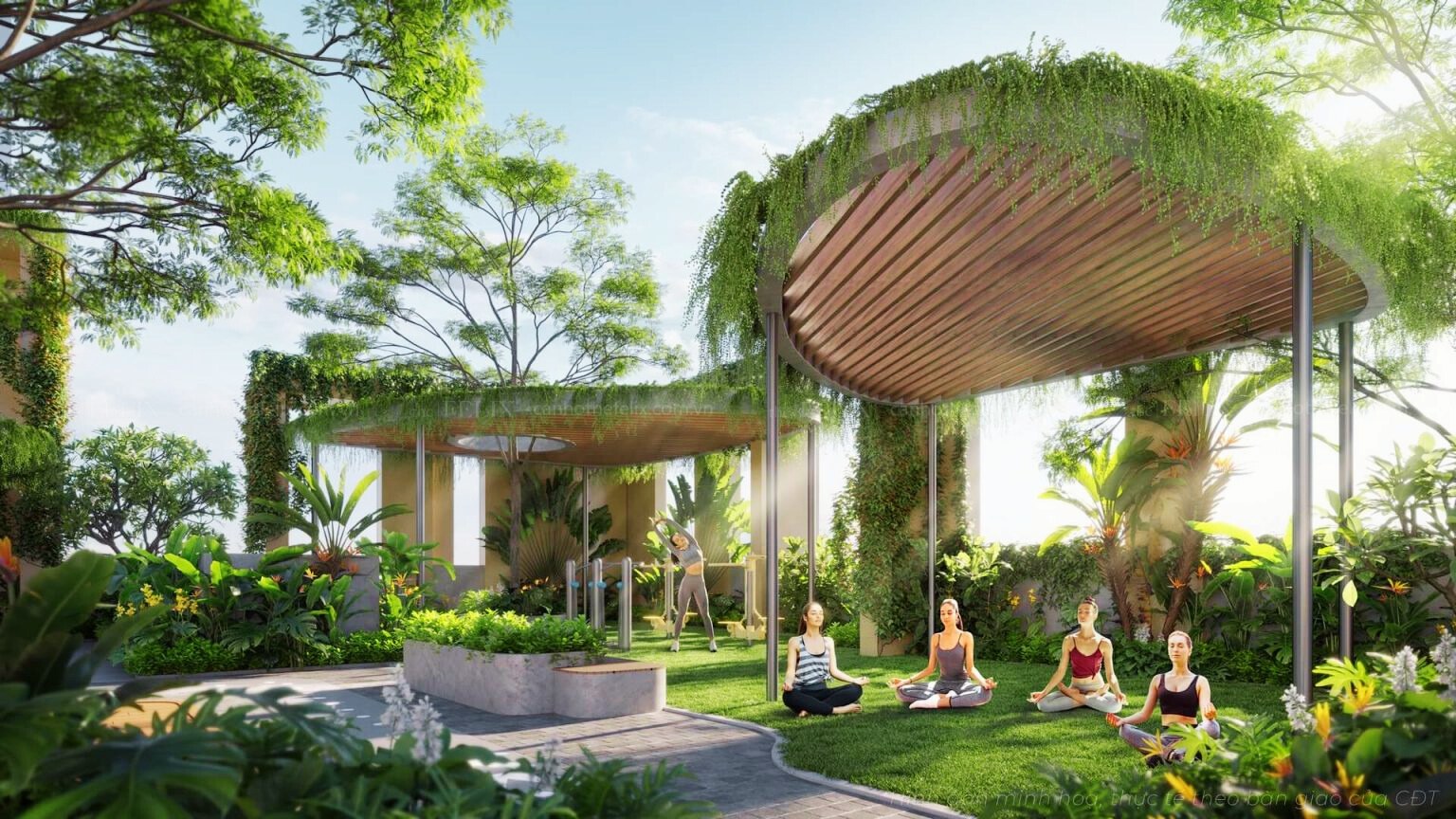 Công Viên Ngồi Thiền ở Ava Center
