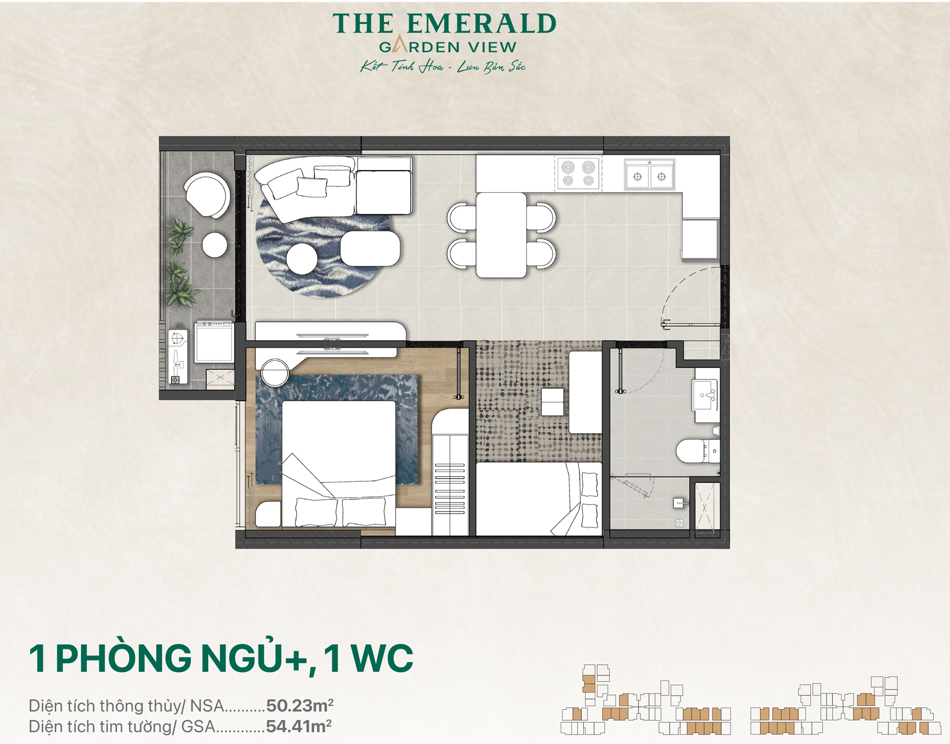 The Emerald Garden View