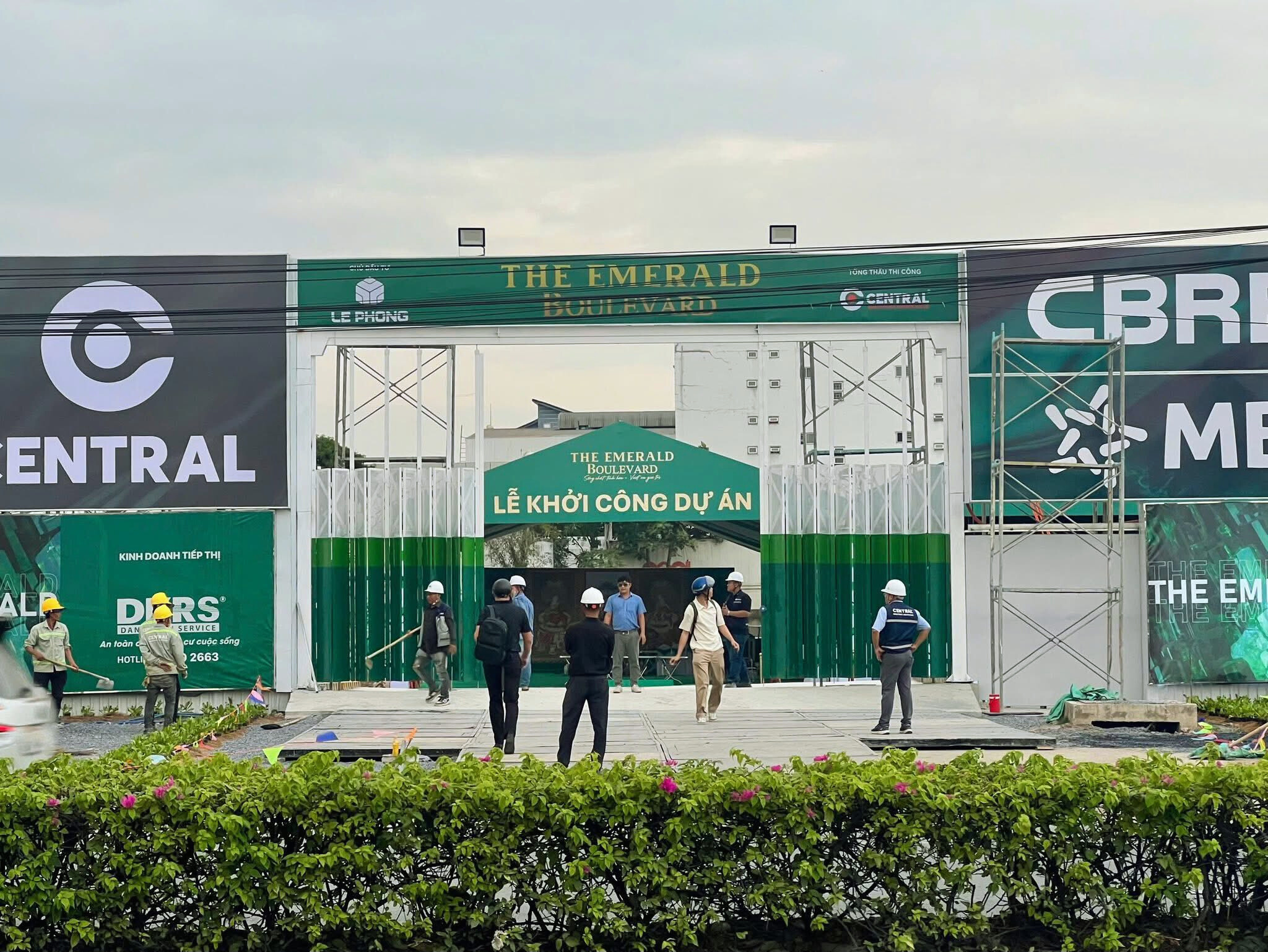 Tiến độ The Emerald Boulevard đang được đẩy Mạnh