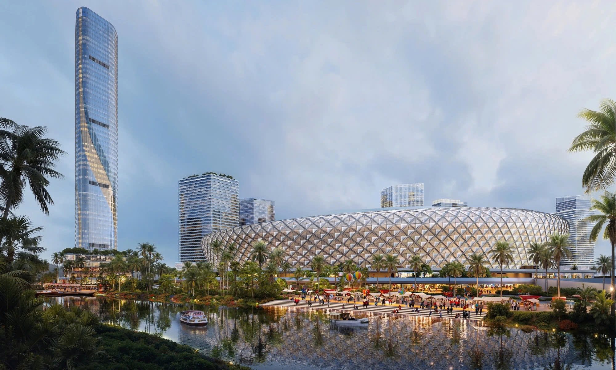 Hạ tầng Palm River Quận 2