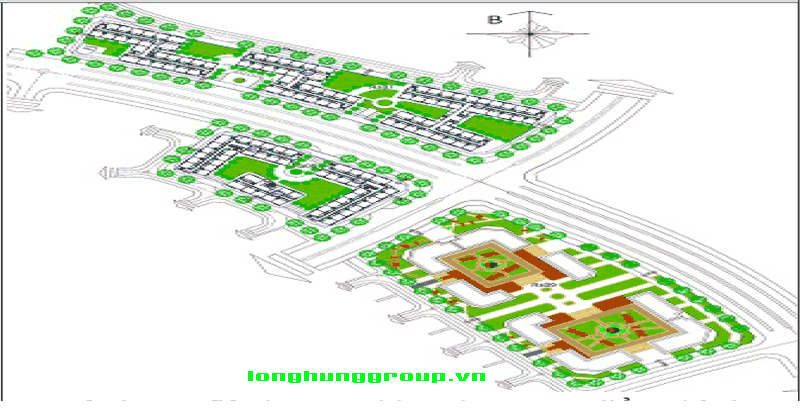 Mặt bằng căn hộ nhà ở xã hội Long Hưng