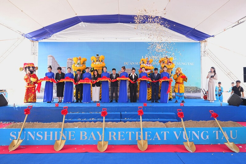Lễ Khởi Công Căn Hộ Sunshine Bay Retreat Vũng Tàu