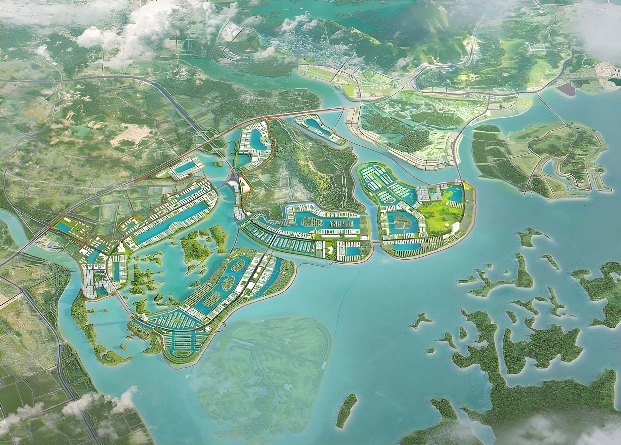 Phối cảnh dự án Vinhomes Global Gate