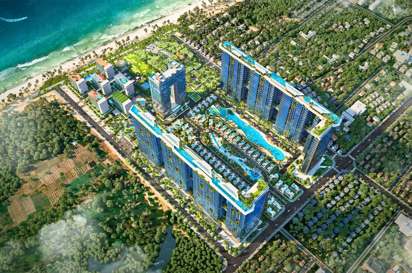 Sunshine Bay Retreat Tphcm Khi Nhìn Từ Trên Cao