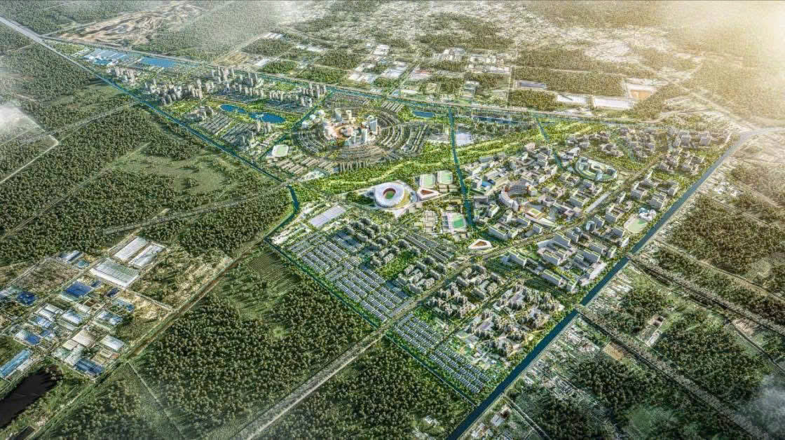 phối cảnh vinhomes hóc môn