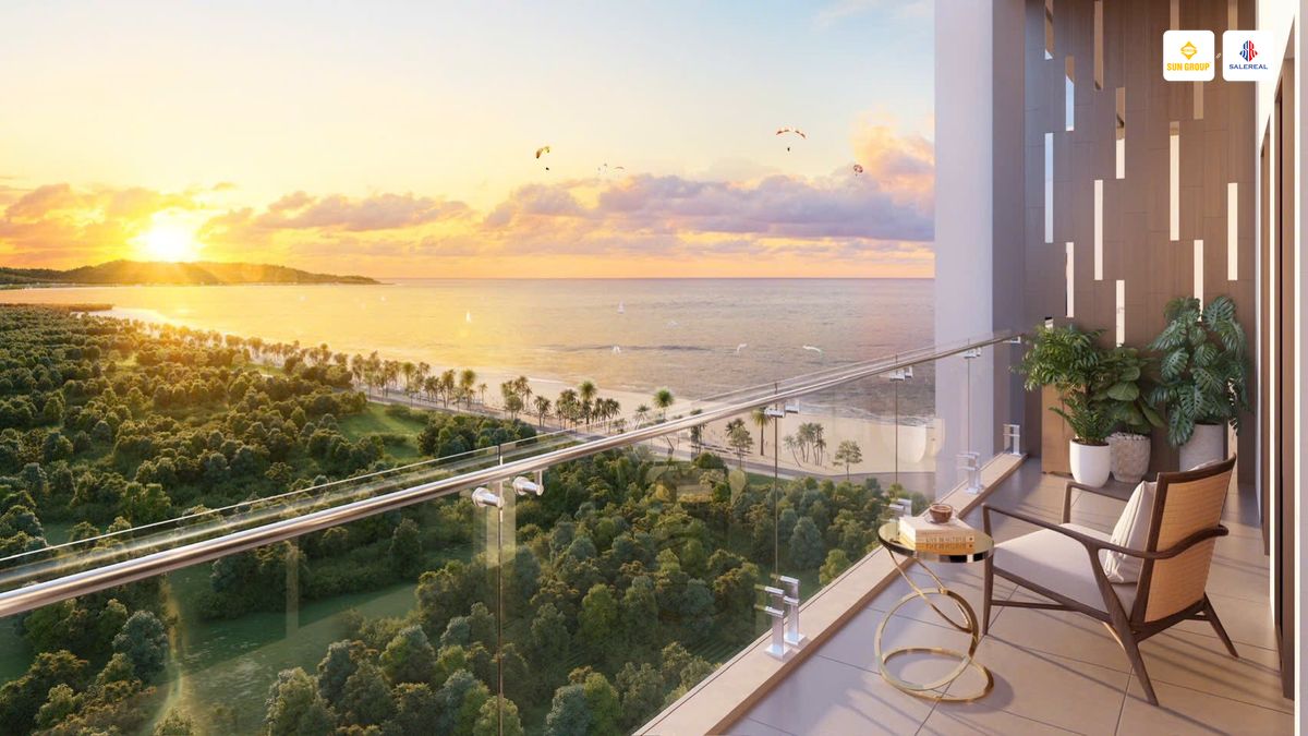 Phối cảnh view ngắm mũi Nghinh Phong từ căn hộ