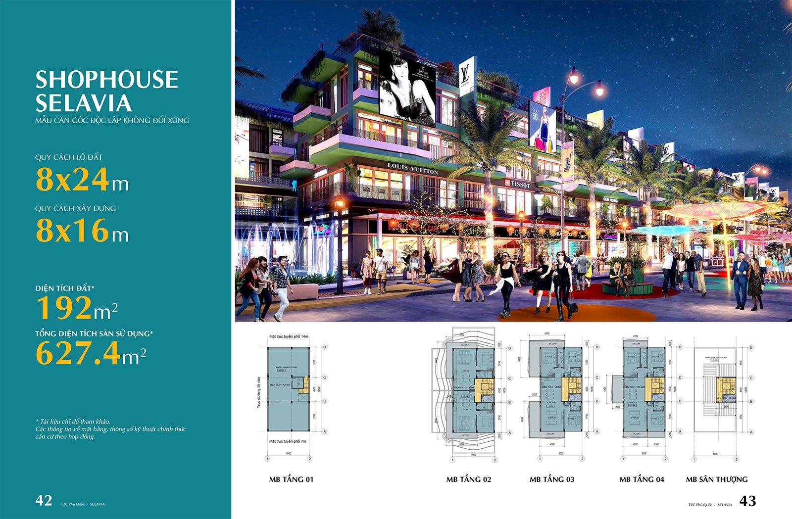 Mẫu Shophouse Căn Góc Độc Lập Không Đối Xứng.