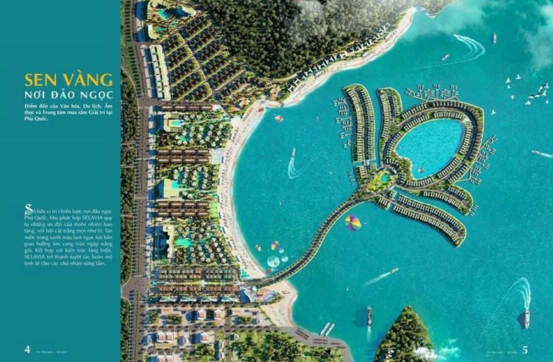 Vị trí dự án Selavia Phú Quốc