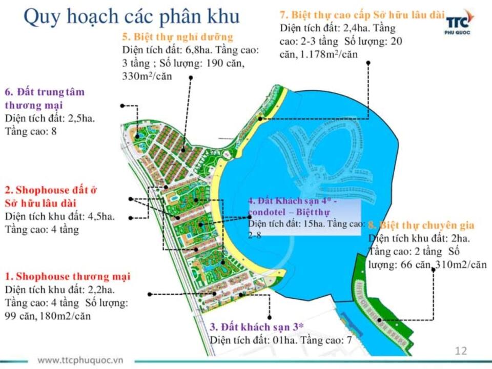 Mặt bằng thiết kế dự án Selavia Phú Quốc