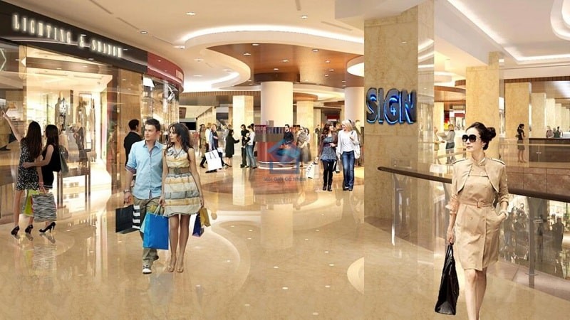 Dự án sở hữu trung tâm thương mại cao cấp đáp ứng nhu cầu mua sắm thả ga của cư dân