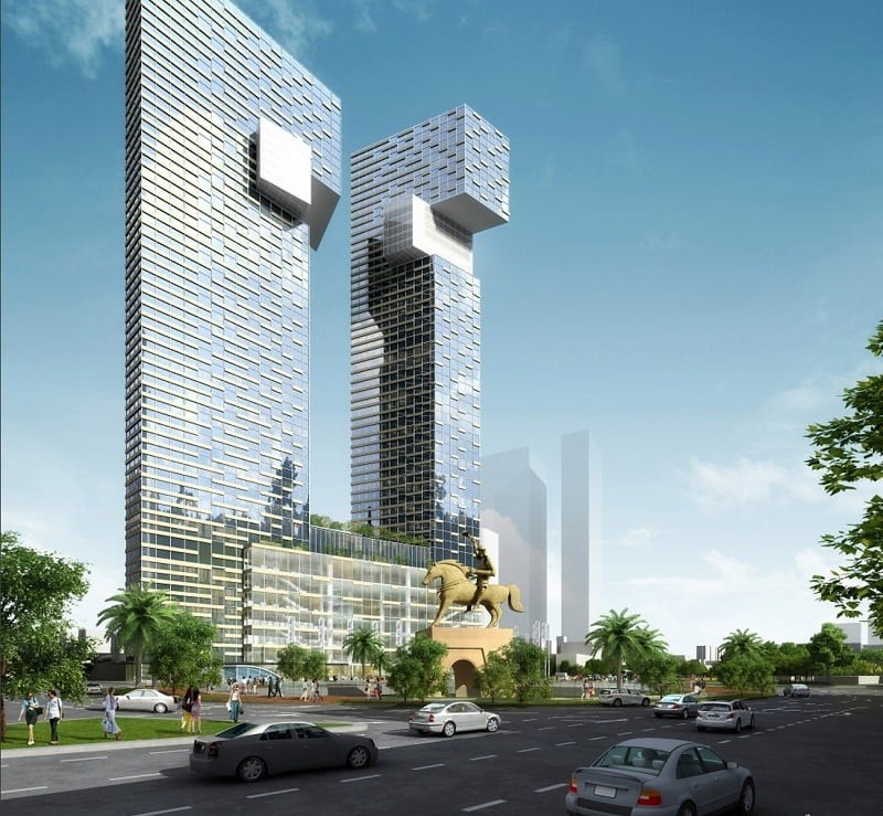 Phối cảnh tổng thể siêu phẩm dự án One Central SaiGon sẽ tung ra thị trường hiện nay