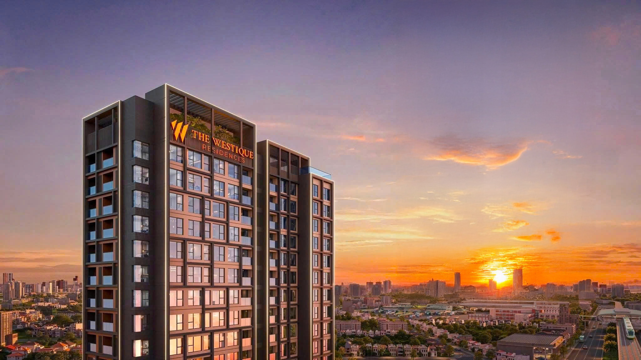 Phối cảnh The Westique Residences