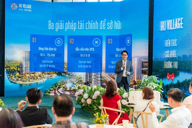 IKI Village tích hợp triết lý Kiến trúc sức khỏe trường thọ như một giải pháp nâng cao chất lượng sống.