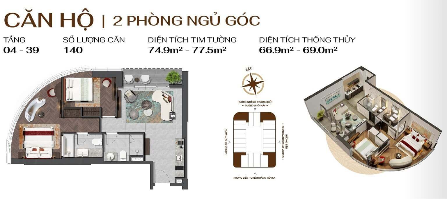 Q Terra Quy Nhơn 2pn goc