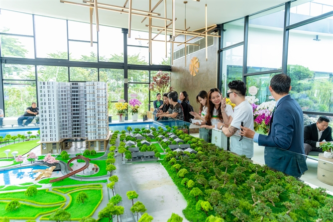 Ông Nguyễn Thành Đạt, Giám đốc Kinh doanh Công ty An Khải Hưng phát biểu tại sự kiện.