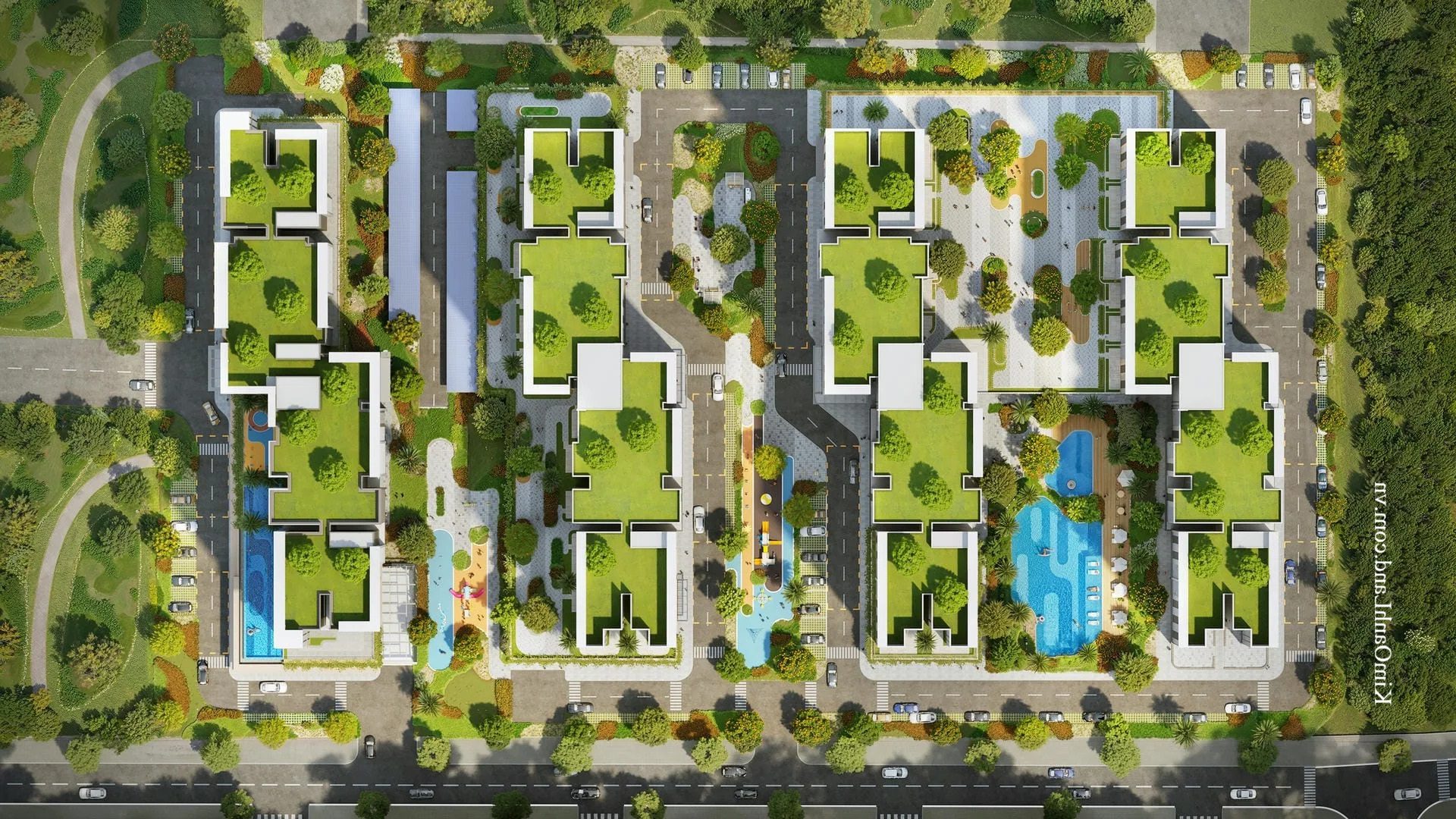 mặt bằng chung cư City View Biên Hòa