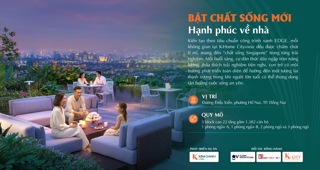 tiện ích chung cư City View Signature Điểu Xiển Hố Nai Biên Hòa