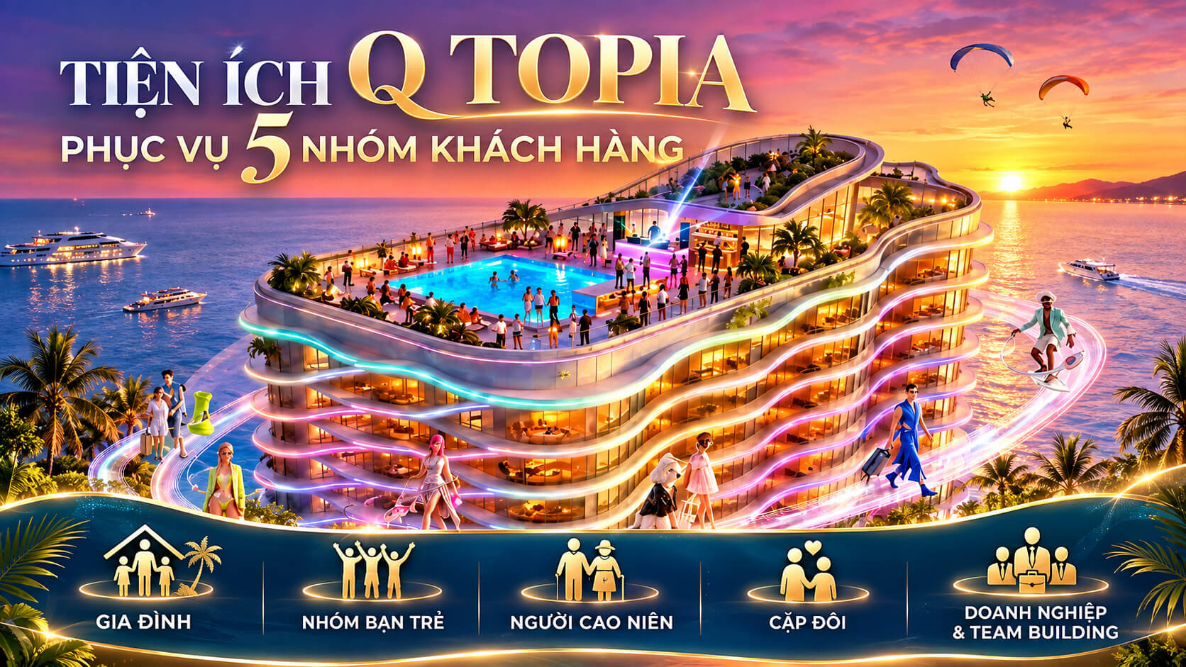 tiện ích dự án Q Topia Phước Hải